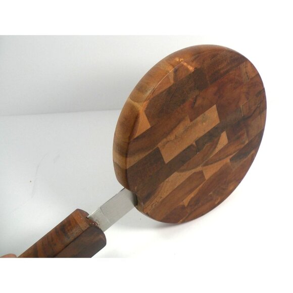 Vintage Dansk International Teak Wood Cheese Cutter With Stainless Steel Blade & - Picture 6 of 11